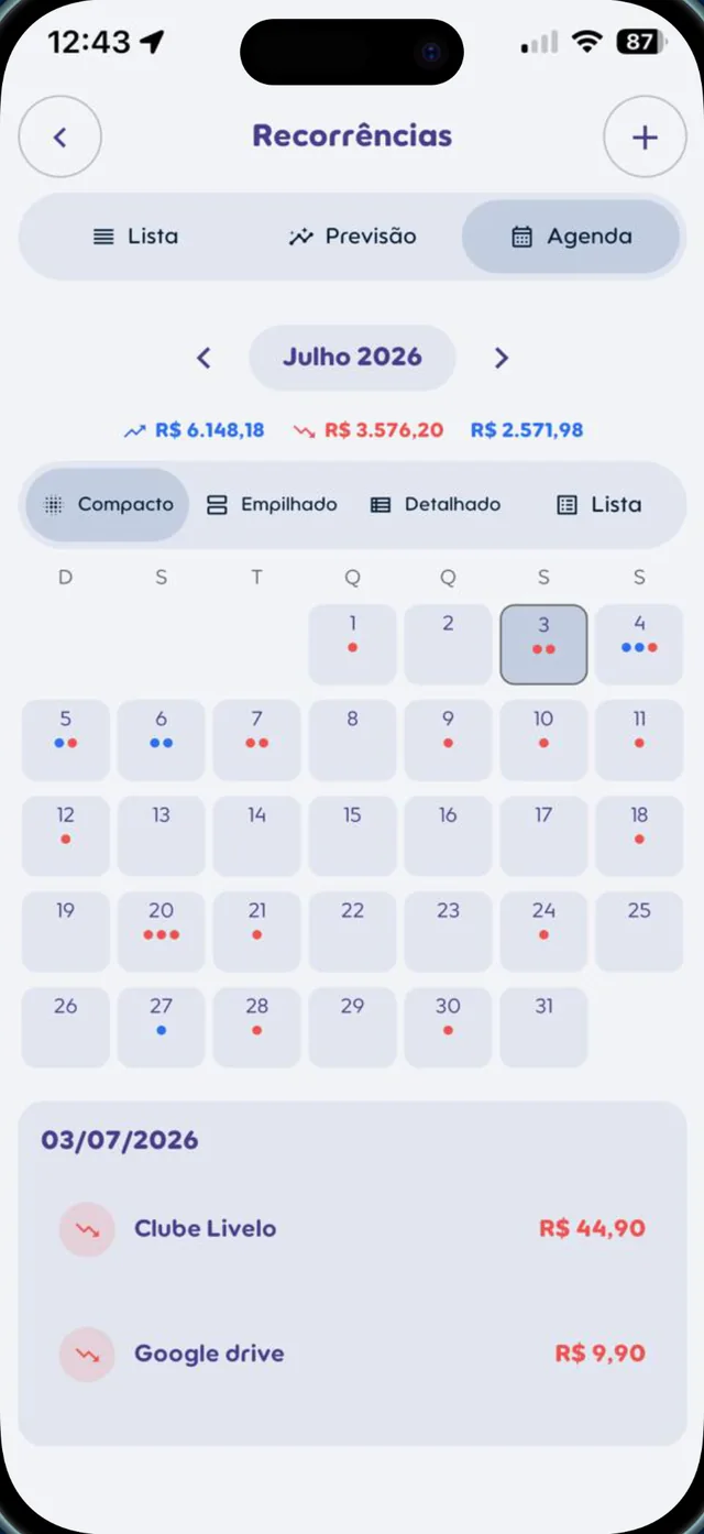 Financial calendar